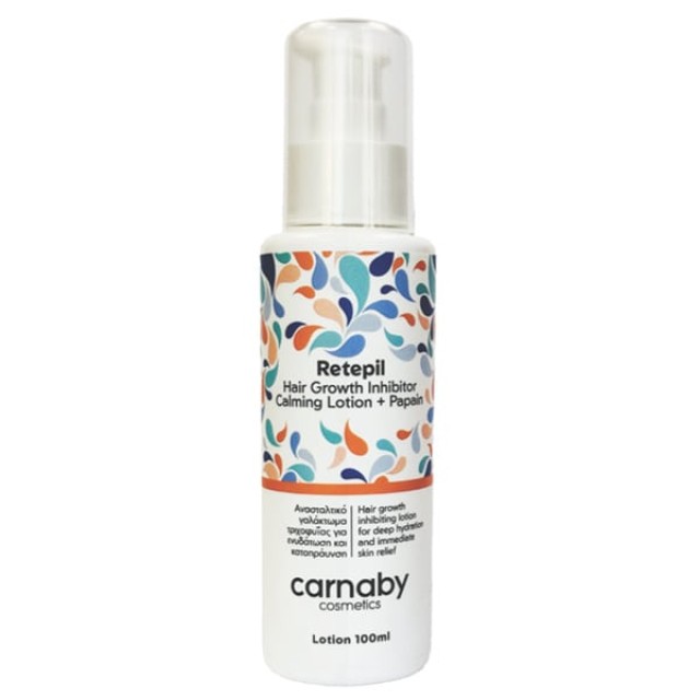 Carnaby Retepil Ανασταλτικό Γαλάκτωμα Τριχοφυΐας για Ενυδάτωση & Καταπράυνση, 100ml