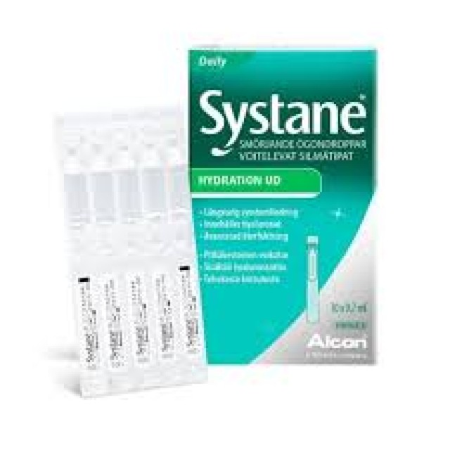 Alcon Systane Hydration UD Λιπαντικές Οφθαλμικές Σταγόνες, 30 vials x 0.7ml