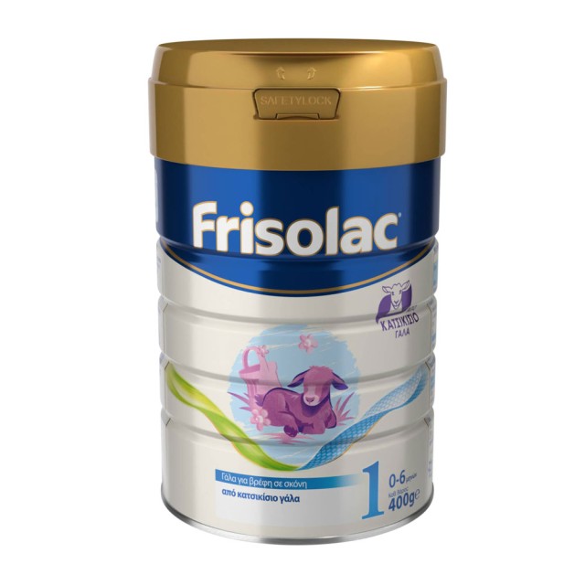 Frisolac 1 Κατσικίσιο Γάλα 1ης Βρεφικής Ηλικίας Σε Σκόνη 400gr