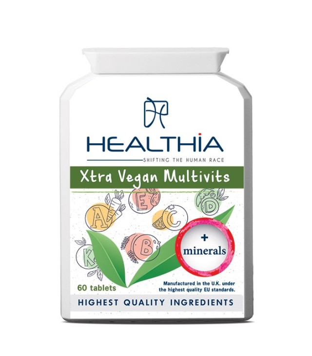 Healthia Xtra Vegan Multivits 60tabs