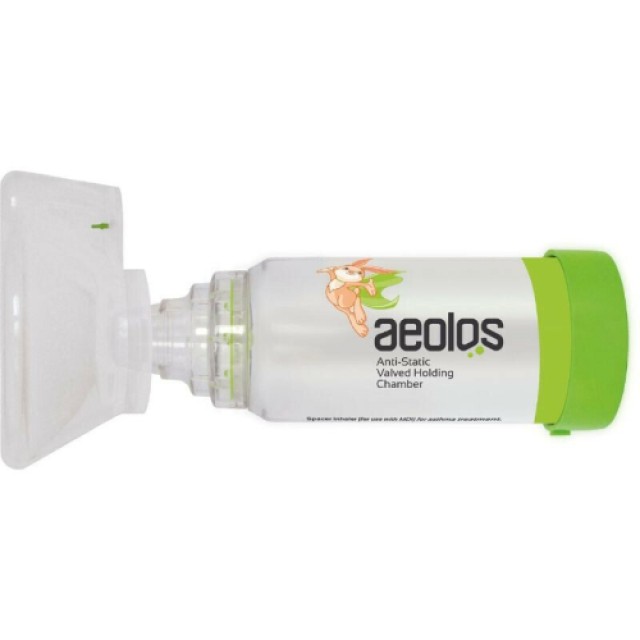 ANATOMIC LINE - Aeolos Παιδικός Αεροθάλαμος με Μάσκα 1-6 ετών, 1τεμ