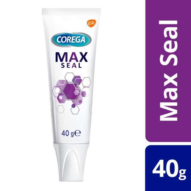 Corega Max Seal Στερεωτική Κρέμα Τεχνητής Οδοντοστοιχίας 40gr