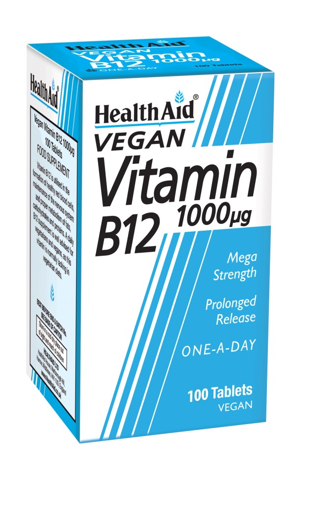 Health Aid Vitamin B12 Βιταμίνη Β12 1000μg 100tabs