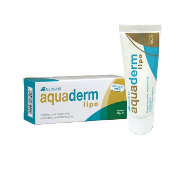 Medimar Aquaderm Lipo Cream Αναπλαστική Κρέμα με Αντιφλεγμονώδεις Ιδιότητες, 50gr
