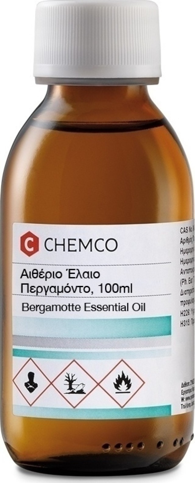 Chemco Αιθέριο Έλαιο Περγαμόντο 100ml