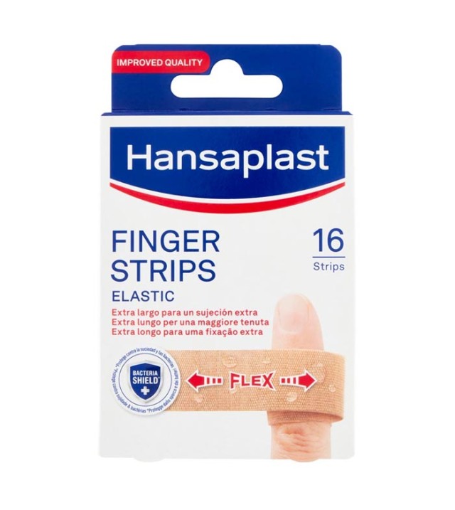 Hansaplast Elastic Strips Γιά Τα Δάχτυλα 16τμχ