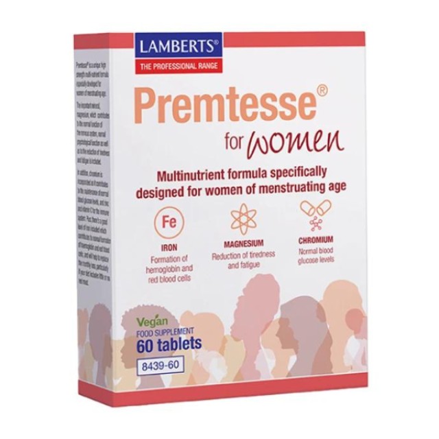 LAMBERTS PREMTESSE WOMEN 60TABS