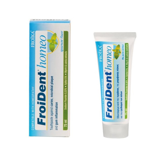 Froika Froident Homeo Toothpaste Οδοντόκρεμα με Γεύση Δυόσμο, 75ml