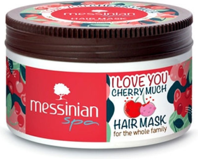 Messinian Spa I Love You Cherry Much Μάσκα Μαλλιών για Ενυδάτωση 250ml -20%