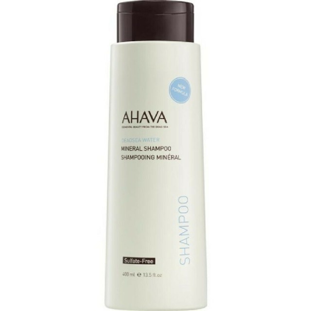 Ahava Dead Sea Water Mineral Shampoo Απαλό Σαμπουάν Για Όλους Τους Τύπους Μαλλιών 400ml