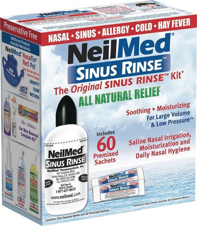 Getremed NeilMed The Original Sinus Rinse kit + 60 φακελάκια