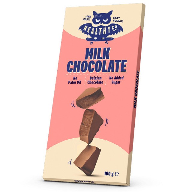 Healthy Co.Milk Chocolate 100gr