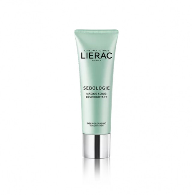 Lierac Sebologie Deep-Cleansing Scrub Mask Απολεπιστική Μάσκα Για Βαθύ Καθαρισμό 50ml