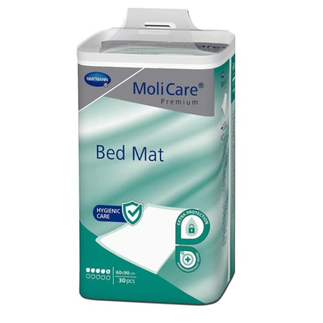 Hartmann Molicare Bed Mat Υποσέντονο Μίάς Χρήσης 5 Σταγόνων 60x90 30τμχ