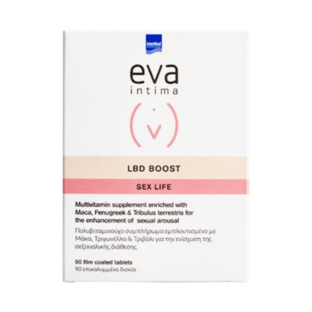 Intermed Eva Intima LBD Boost Βελτίωση της Γυναικείας Σεξουαλικής Επιθυμίας 90tabs