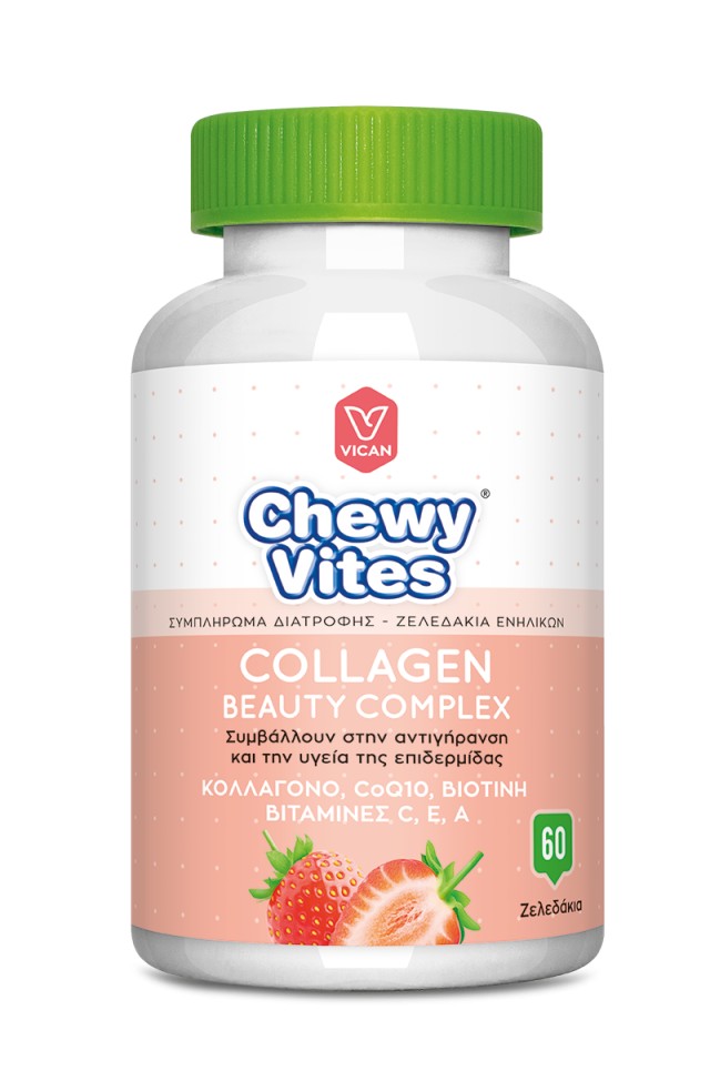 CHEWY VITES ADULTS COLLAGEN BEAUTY COMPLEX 60τεμ