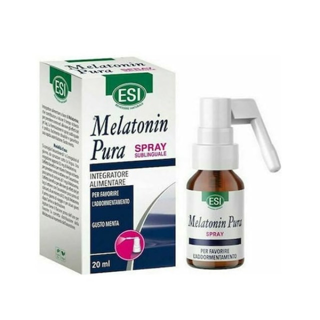 Esi Melatonin Pura Spray Σπρέι Μελατονίνης, 20ml