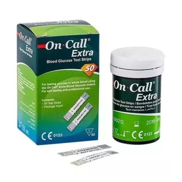 Winmedica – On Call Extra Ταινίες Μέτρησης Σακχάρου 50τμχ