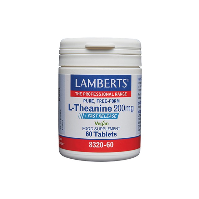 Lamberts L-Theanine 200mg, 60tabs