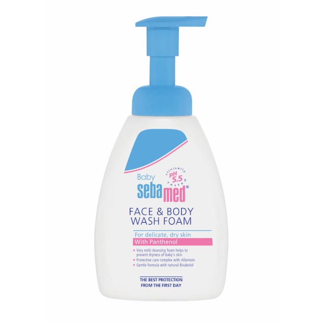 Sebamed Face & Body Wash Foam 400ml