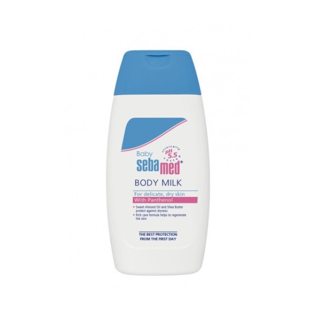 Sebamed Baby Body Milk pH5.5 200ml (Ενυδατικό, Αναλιπαντικό & Αντικνησμώδες Γαλάκτωμα)