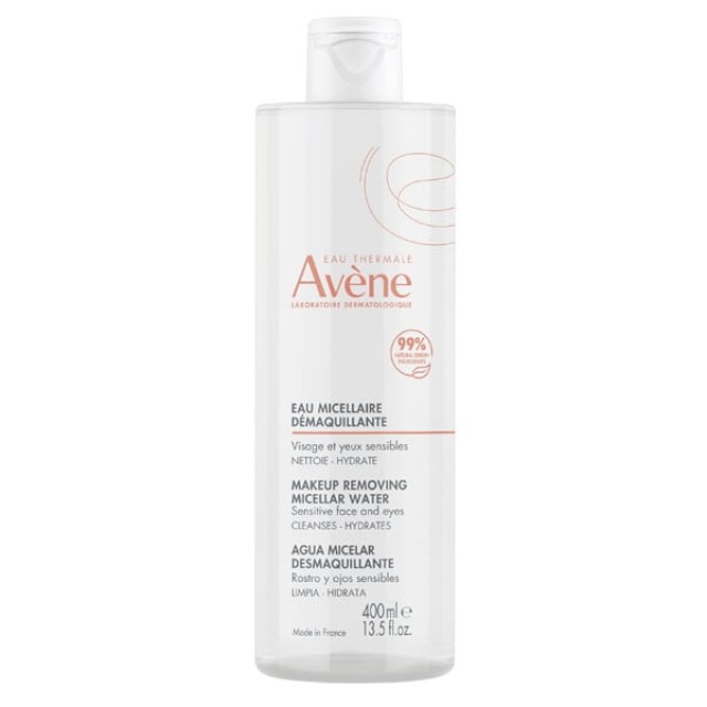 Avene Make Up Removing Micellar Water Νερό Καθαρισμού & Ντεμακιγιάζ, 400ml