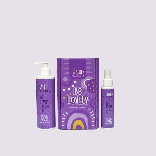 Aloe+ Colors Promo Be Lovely Hair & Body Mist 100ml & Shower Gel 250ml