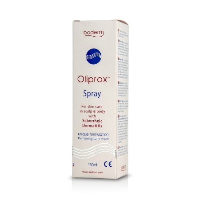 Boderm Oliprox Spray Κατά της Σμηγματορροϊκής Δερματίτιδας 150ml
