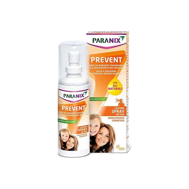 Paranix Prevent Ant-Lice Spray Προληπτικό Αντιφθειρικό Σπρέι 100ml