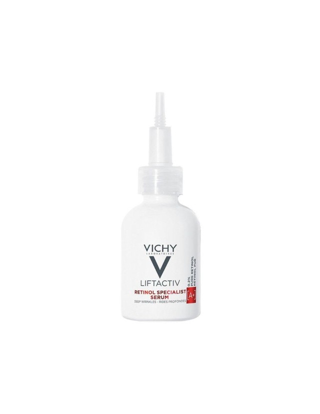 Vichy Liftactiv Retinol Specialist Deep Wrinkles Serum Αντιγηραντικός Ορός Διόρθωσης Των Έντονων Ρυτίδων Με Καθαρή Ρετινόλη 30ml