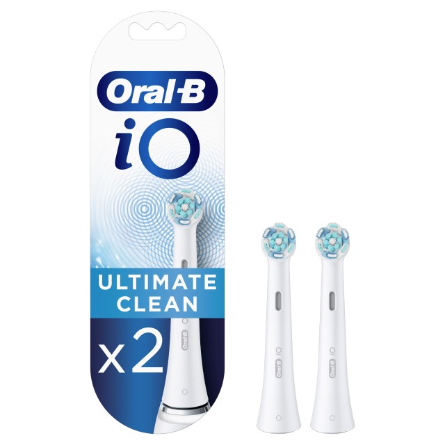 Oral B iO Ultimate Clean White Ανταλλακτικές Κεφαλές Βουρτσίσματος 2τμχ