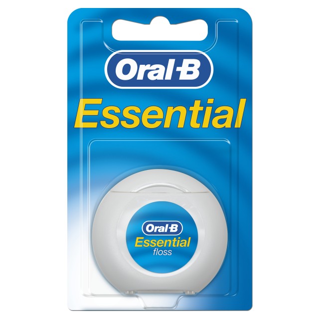 Oral-B Essential Floss Ακύρωτο Οδοντικό Νήμα 50m 1τμχ