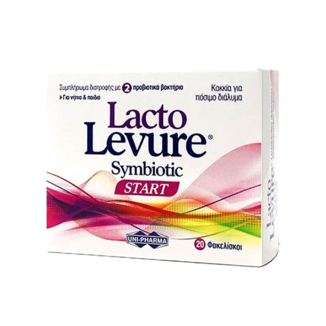 Uni-Pharma LactoLevure Symbiotic Start, 20sticks