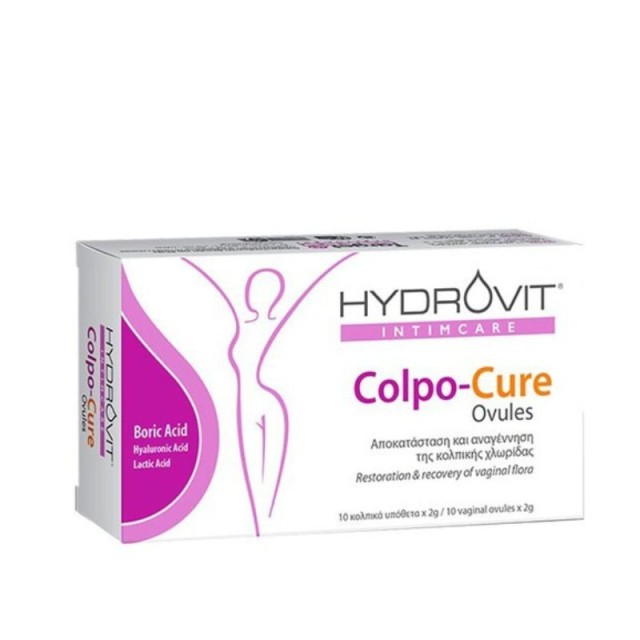 HYDROVIT COLPO-CURE 10OVULES