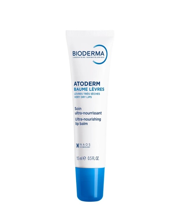 Bioderma Bioderma Atoderm Baume Levres-Ενυδατικό Βάλσαμο για Πολύ Ξηρά Χείλια, 15ml