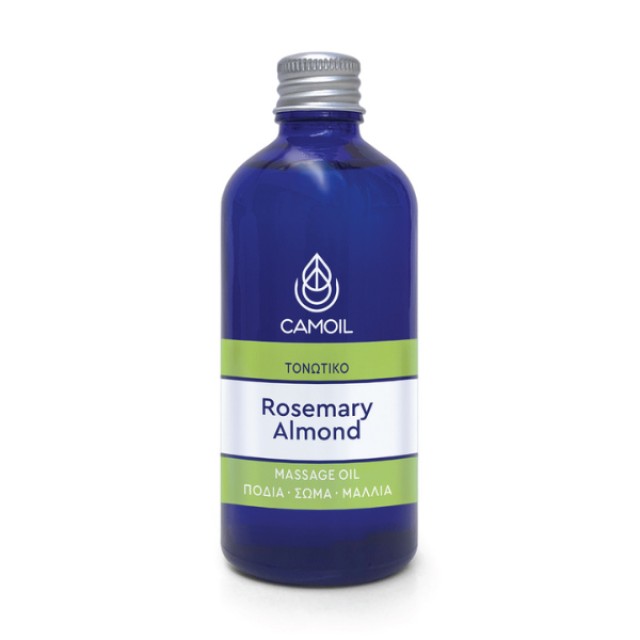 Camoil Rosemary Almond Massage Oil Τονωτικό Έλαιο Δενδρολίβανου, 100ml