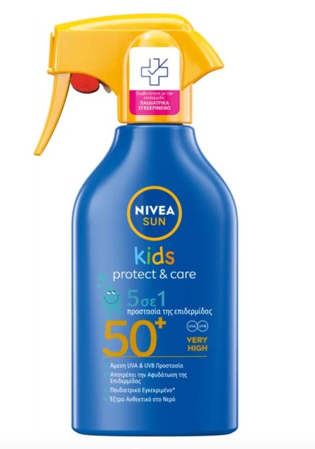 Nivea Sun Kids Spray Protect & Care 5 Σε 1 SPF50 270ml