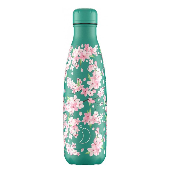 Chillys Bottle Floral Cherry Blossom Μπουκάλι Θερμός 500ml