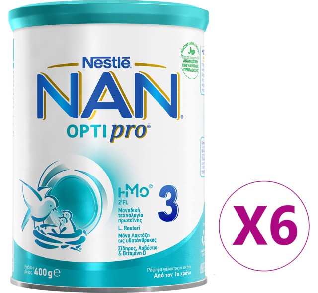 Nestle Nan Optipro 3 6x400gr