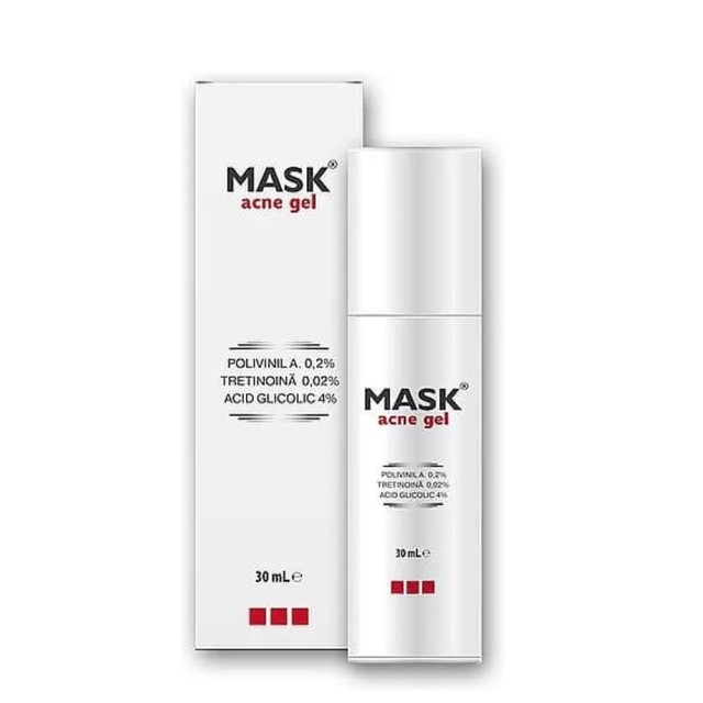 Meditrina Mask Plus Acne Gel Τζελ για την πρόληψη των επιπλοκών της ακµής, 30ml