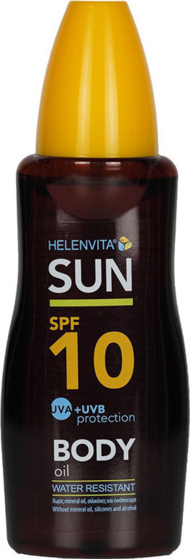 Helenvita Sun Protection Spray Αντιηλιακό Λάδι SPF10 200ml