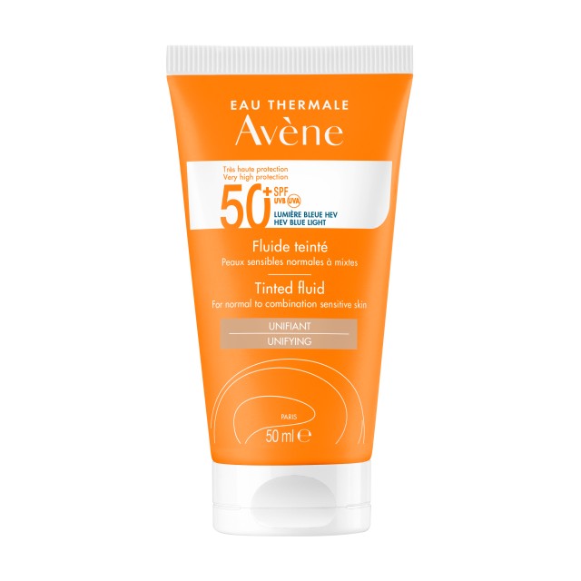 Avene Creme Teintee Αντηλιακή Κρέμα Προσώπου Με Χρώμα Για Την Κανονική Μικτή Επιδερμίδα SPF50+ 50ml