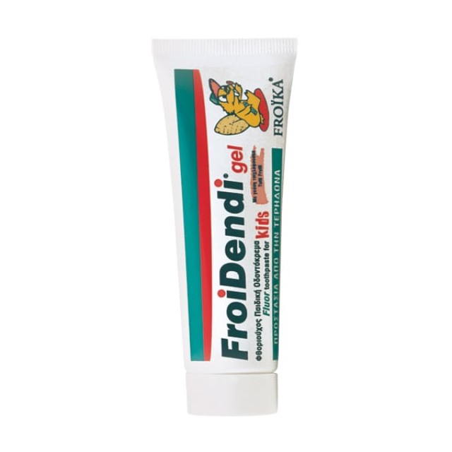 Froika Froidendi Gel Παιδική Οδοντόκρεμα Κατά της Τερηδόνας & της Μικροβιακής Πλάκας, 50ml