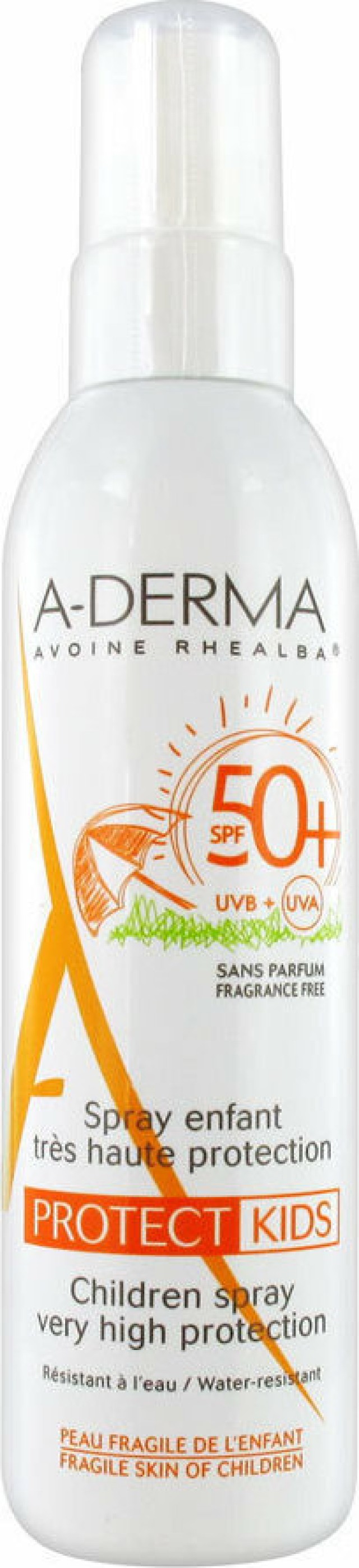 A-Derma Protect Kids Spray Enfant Tres Haute Protection SPF50+ Παιδικό Αντηλιακό Σπρέι Πολύ Υψηλής Προστασίας 200ml