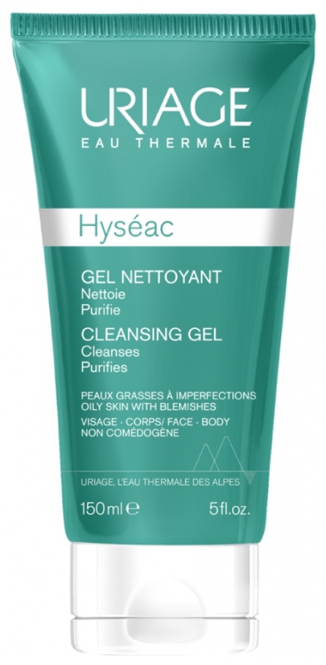 Uriage Hyseac Cleansing Gel Τζελ Καθαρισμού Προσώπου/Σώματος Για Μικτό/Λιπαρό Δέρμα 150ml