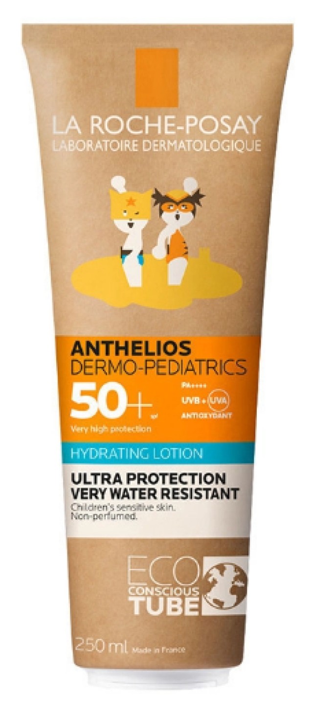 La Roche Posay Anthelios Dermo-pediatrics Hydrating Lotion Παιδικό Αντιηλιακό Χωρίς Άρωμα SPF50+ 250ml
