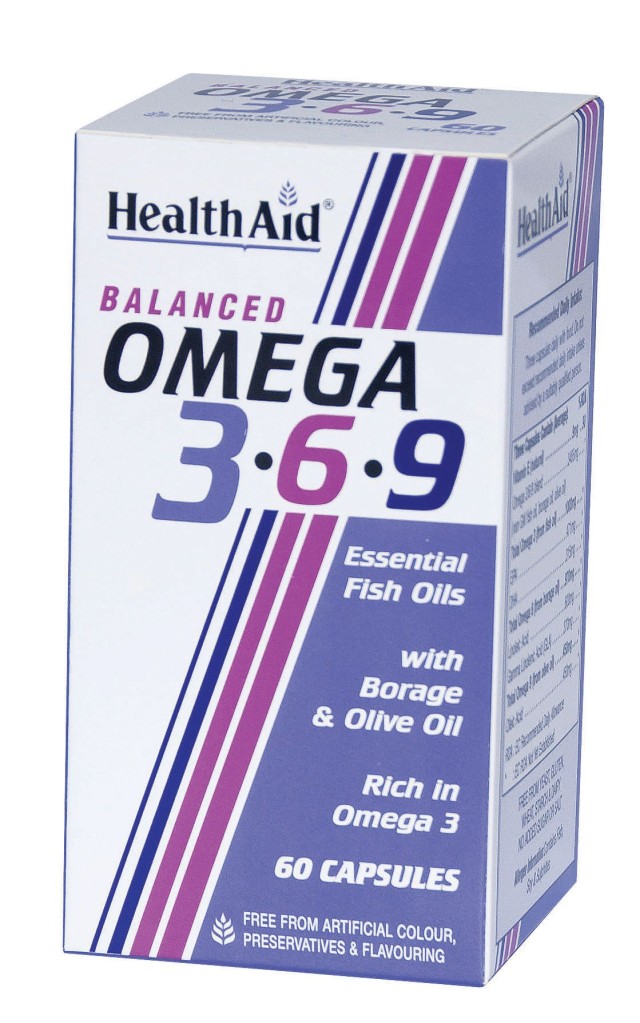 Health Aid Balanced Omega 3-6-9 Ιχθυέλαιο 60caps