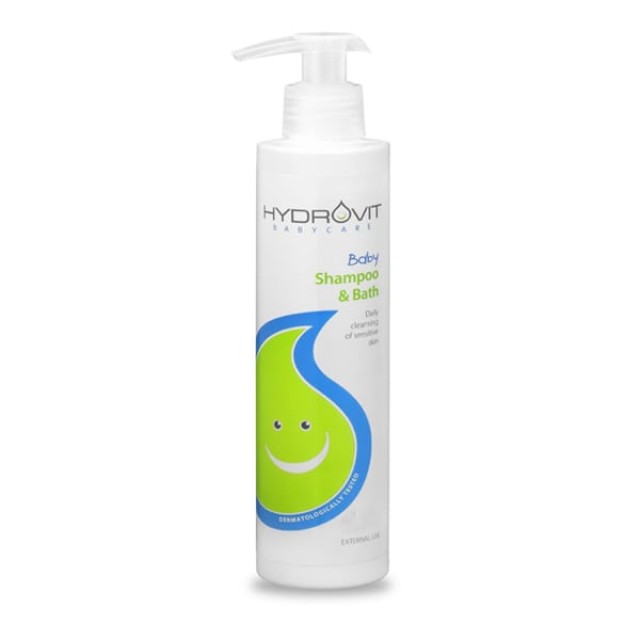 Hydrovit Baby Shampoo & Bath Βρεφικό Σαμπουάν Και Αφρόλουτρο 300ml