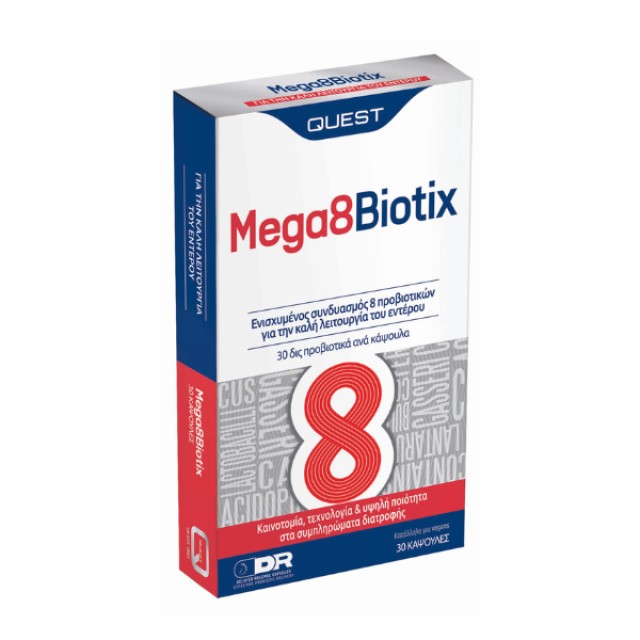 Quest Mega 8 Biotix, 30caps