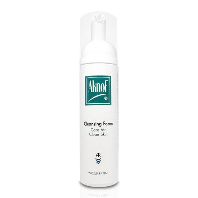 Aknof Cleansing Foam Καθαριστικός Αφρός για το Λιπαρό Δέρμα, 200ml